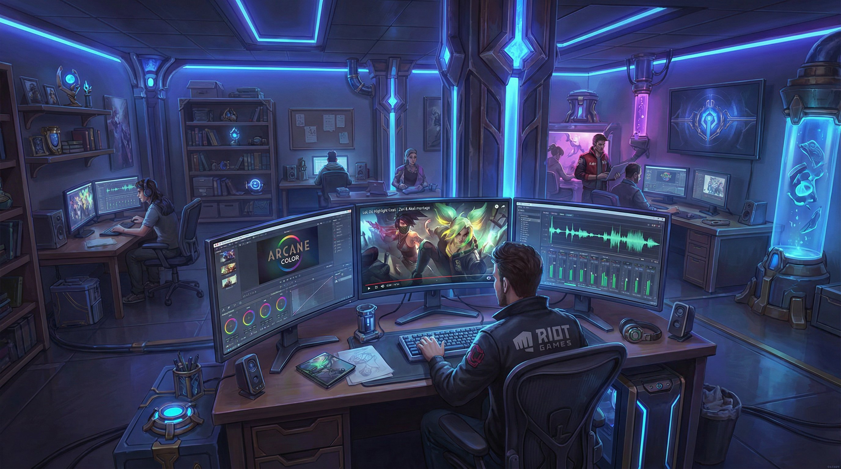 国产游戏视频制作